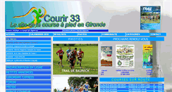 Desktop Screenshot of courir33.net
