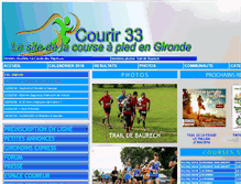Tablet Screenshot of courir33.net